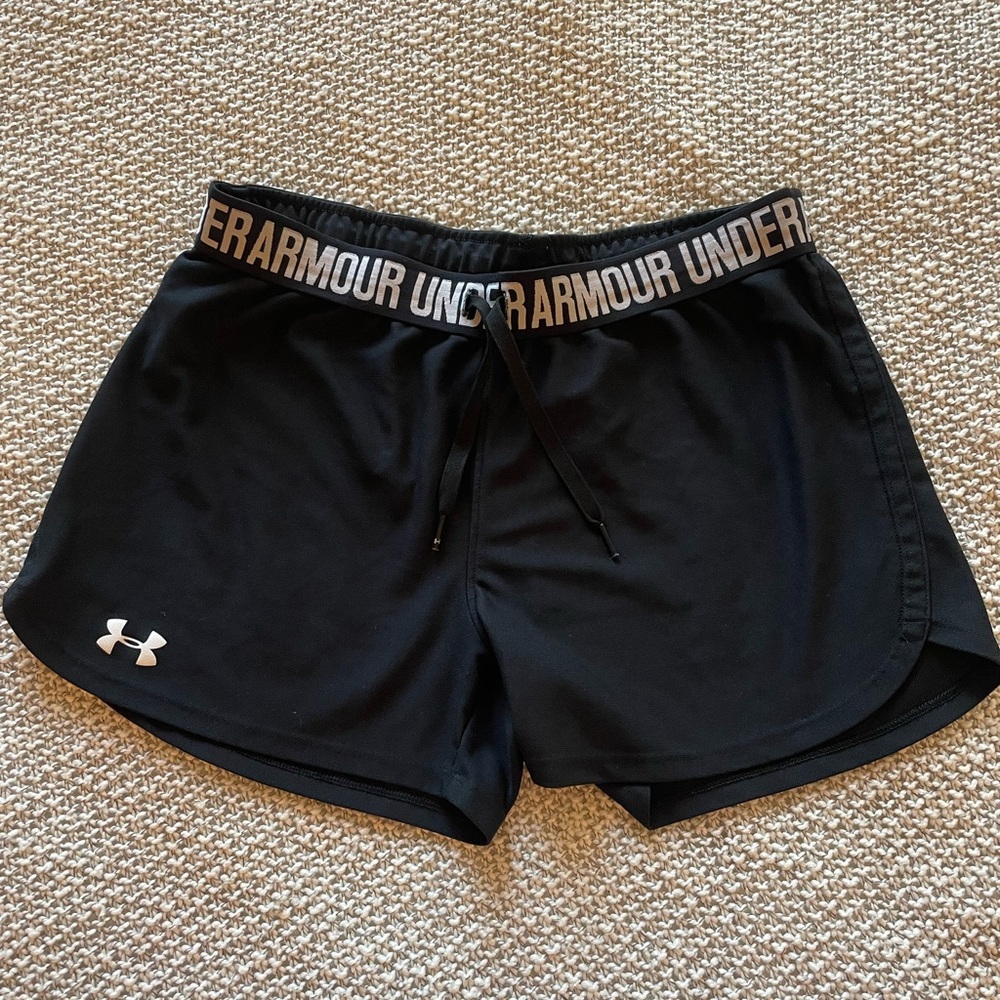 Under Armour Women's Black Athletic Shorts